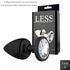 Plug de Plástico G Less Com Pedras Variadas (HA193) - Preto