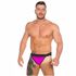 Cueca Jock Strapy (PS1109) - Rosa com Preto