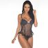*Body Agatha (PS8102) - Preto c/ Branco
