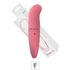 Vibrador Ponto G Linha Color Aveludado VP (PG025-ST228). - Rosa