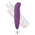 Vibrador Ponto G Linha Color Aveludado VP (PG025-ST228). - Roxo
