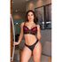 Conjunto Deluxe (GV2145) - Preto c/ Vermelho