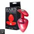 Plug Metálico M Anatômicoa (HA140). - Vermelho