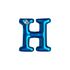 Letras Para Personalização Azul (HA180A) - H