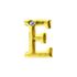 Letras Para Personalização Dourada (HA180D). - E