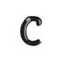 Letras Para Personalização Onix (HA180O). - C