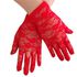 Luva em Renda Curta - (17907-ST976) - Vermelho