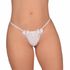 *Calcinha Purpurina Com Strass (CF604) - Branco