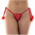 Calcinha Pompom (PS6014) - Vermelho