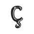 Letras Para Personalização Onix (HA180O). - Cedilha