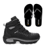 Kit Bota Motor + Chinelo Basic Unissex | Preto - CA 52083