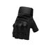 Luva Militar Tática Airsoft Paintball Meio Dedo Esportiva Black