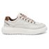 Sapatenis Urbano Couro Premium Casual Solado Nuvem Ronco Ferraro Off White