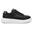 Sapatenis Urbano Couro Premium Casual Solado Nuvem Ronco Ferraro Preto