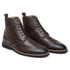 Bota Oxford Brogue Veneza Couro Café