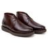 Bota Ankle Boot Chicago Couro Café