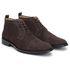 Bota Masculina Ankle Boot Brogue Camurça Café