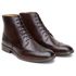 Bota Masculina Paris Brogue Couro Chocolate