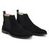 Bota Masculina Berlim Chelsea Camurça Preto