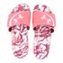 Chinelo Slide Under Armour Ignite VI Graphic Feminino - Prata+Vermelho