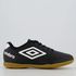 Chuteira Futsal Juvenil Umbro Class 2.2 - Preto+Branco