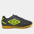 Chuteira Futsal Juvenil Umbro Class 2.2 - Preto+Limão