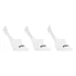 Kit Meia Fila Cano Invisível Mix c/ 3 Pares - Branco - 34/38