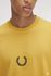 Camiseta Fred Perry - Amarelo - Bordada
