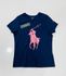 CAMISETA BABY LOOK FEMININA RALPH AZ ESCURO ALGODÃO TURCO