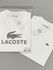 Camiseta Lacoste Branca Com Bag - Egípcia 