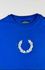 Camiseta Fred Perry - Azul Royal - Emborrachada - Egípcia