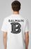 Camiseta Balmain - Branca - Chinesa 