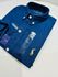 Camisa Social Ralph Lauren Oxford Tinturado - Marinho