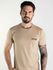 Camiseta Básica Armani - Bege- Egipcia