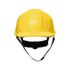 Capacete Steelflex Turtle Amarelo com Aba Frontal, Suspensão, Catraca e Jugular Ca35983