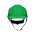 Capacete Steelflex Turtle Verde com Aba Frontal, Suspensão, Catraca e Jugular Ca35983