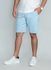 Bermuda Sarja Premium Stefano Azul Céu
