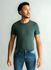 T-Shirt Pima Duplo Verde Escuro Stefano