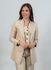 Blazer Linho Feminino Stefano Bege