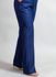 Calça Alfaiataria Reta Feminina Stefano Azul Marinho