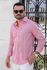 Camisa Stefano Linho Irlandês Rosa