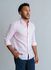 Camisa Stefano Linho Irlandês Rosa Claro