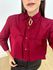 Camisa Cropped Bruna Cherry Red