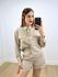 Conjunto Alfaiataria Risca de Giz Bege