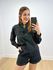 Conjunto Alfaiataria Risca de Giz Preto