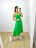 Vestido Midi Ster Liso Verde