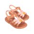 Mini Melissa Hip Bloomy Baby Marrom/Perolado