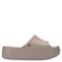 Melissa Free Platform Slide Bege Escuro