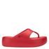 Melissa Free Platform Thong Vermelho