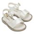 Mini Melissa Mar Sandal IV Branco Cintilante/Glitter